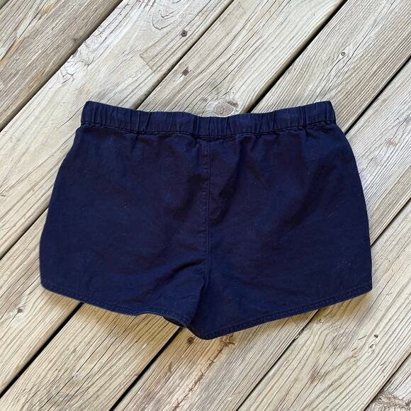 J.Crew Women's Linen Cotton Blend Navy Shorts Size S - Picture 2 of 6